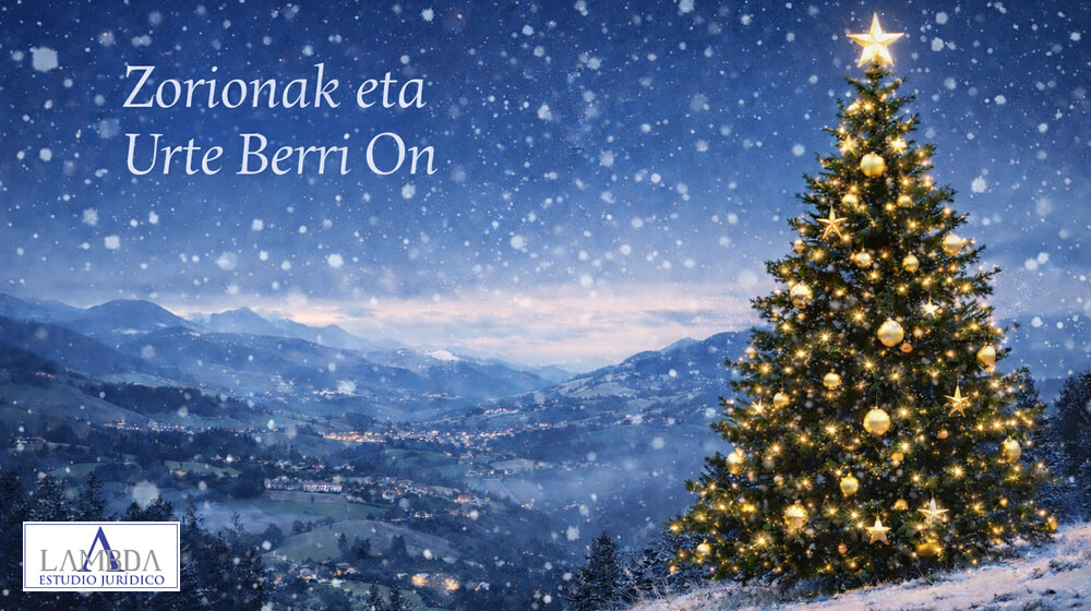 Periodo inhábil de Navidad en Bilbao: plazos y cómo actuamos